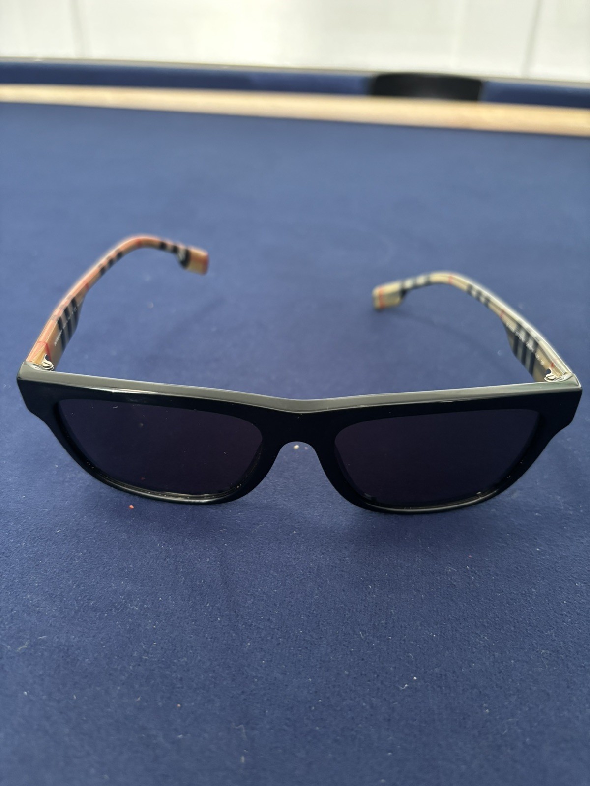 BURBERRY BE4293 377381 Black Grey Polarized Lens Unisex Sunglasses 56mm