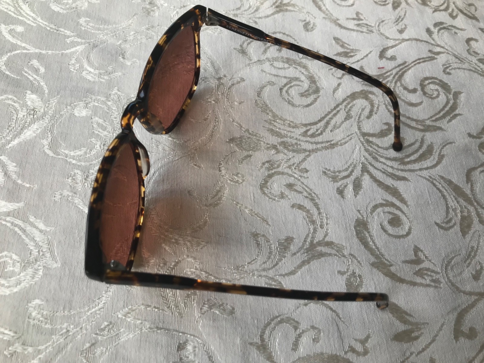 Vintage Corning Optics Serengeti Drivers Sunglasses Tortoise Habana