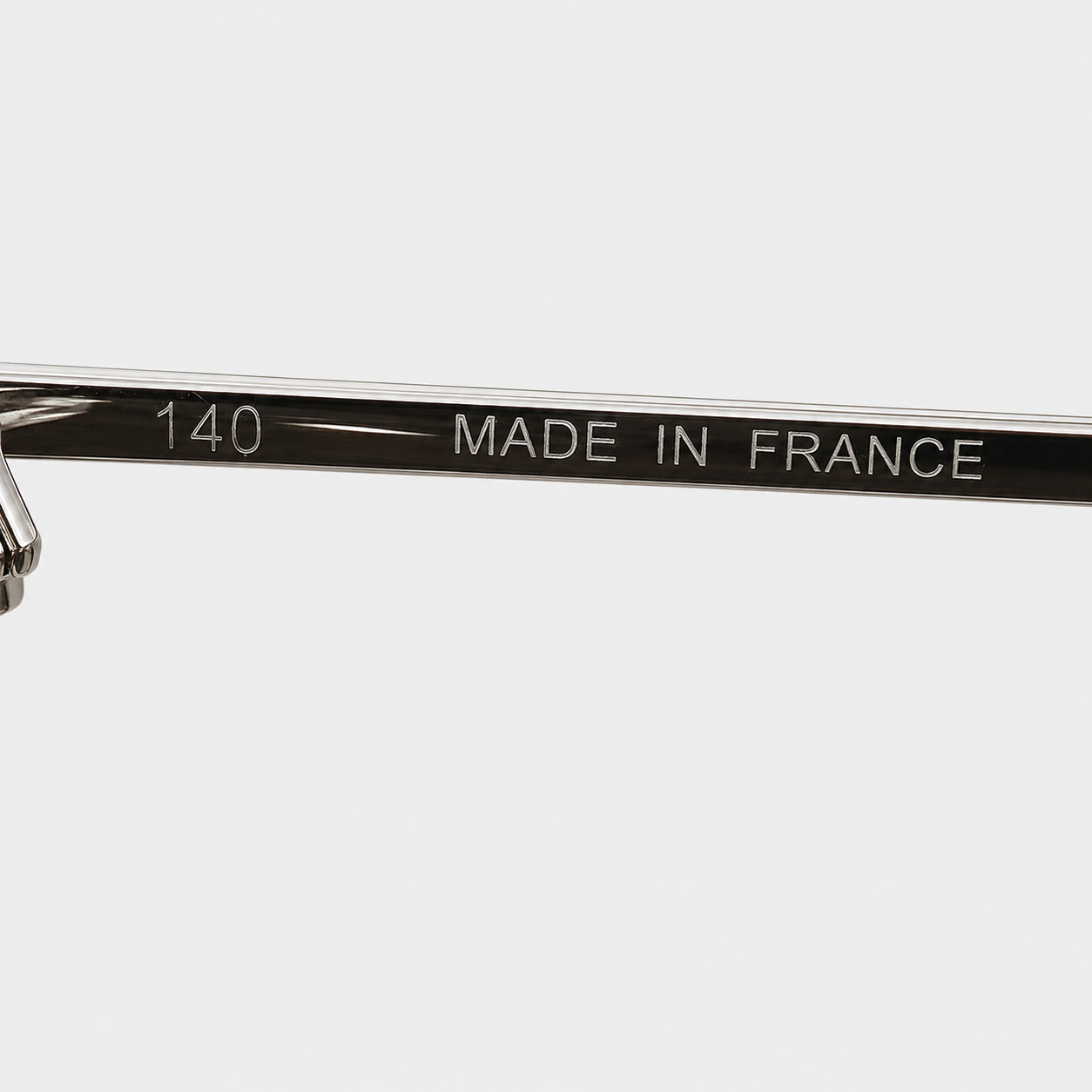 Cartier CT0110S 004 Aviator Sunglasses Silver Full Set Made in France