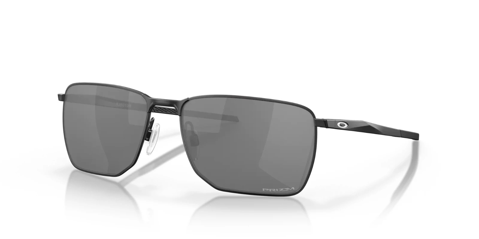 Oakley Sunglasses Ejector OO4142-0158 Satin Black Metal Frame / PRIZM Black Lens