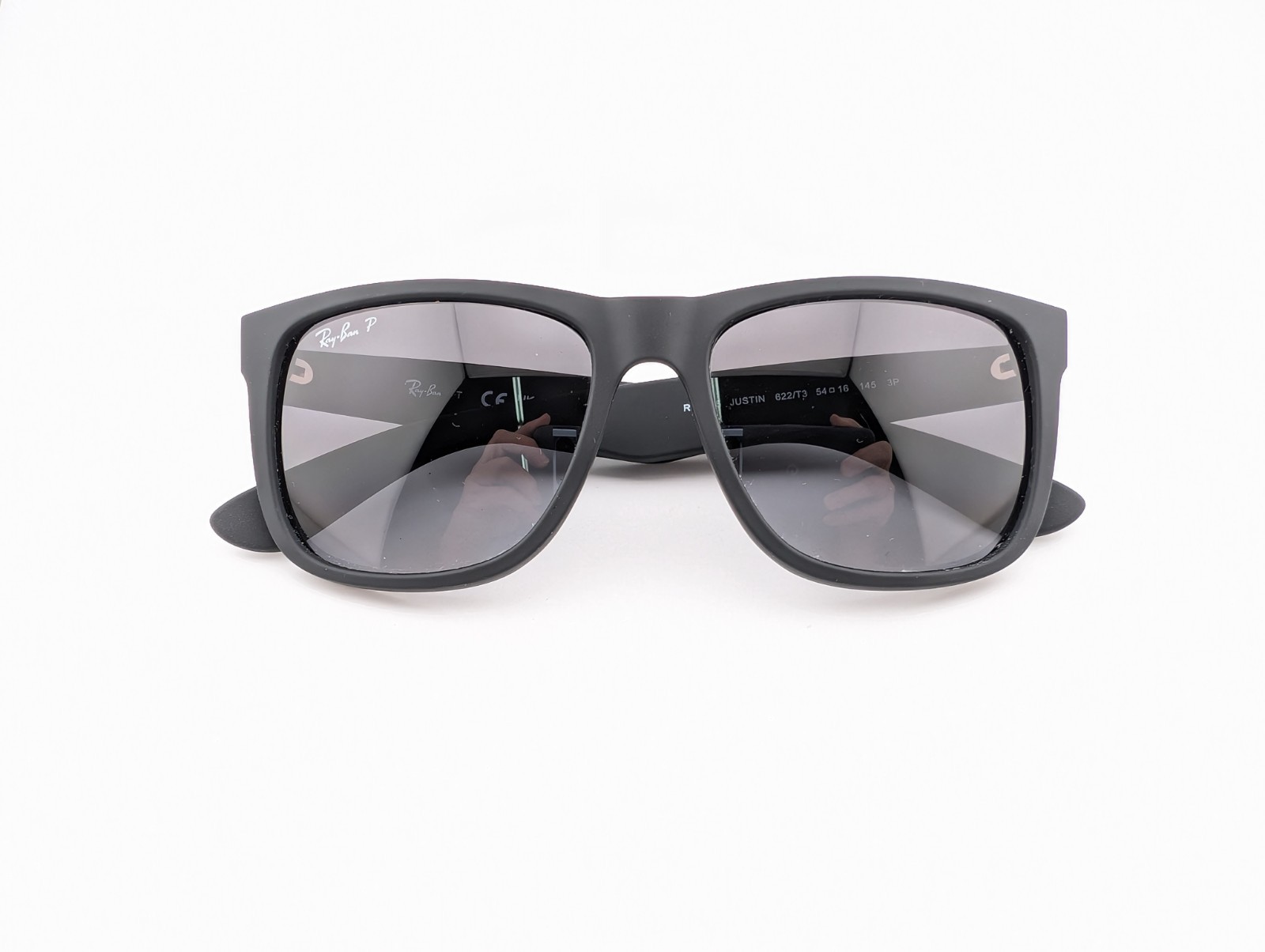 *New* Ray-Ban Sunglasses, Polarized Lenes, Justin RB 4165 622/T3 3P, 54-16-145