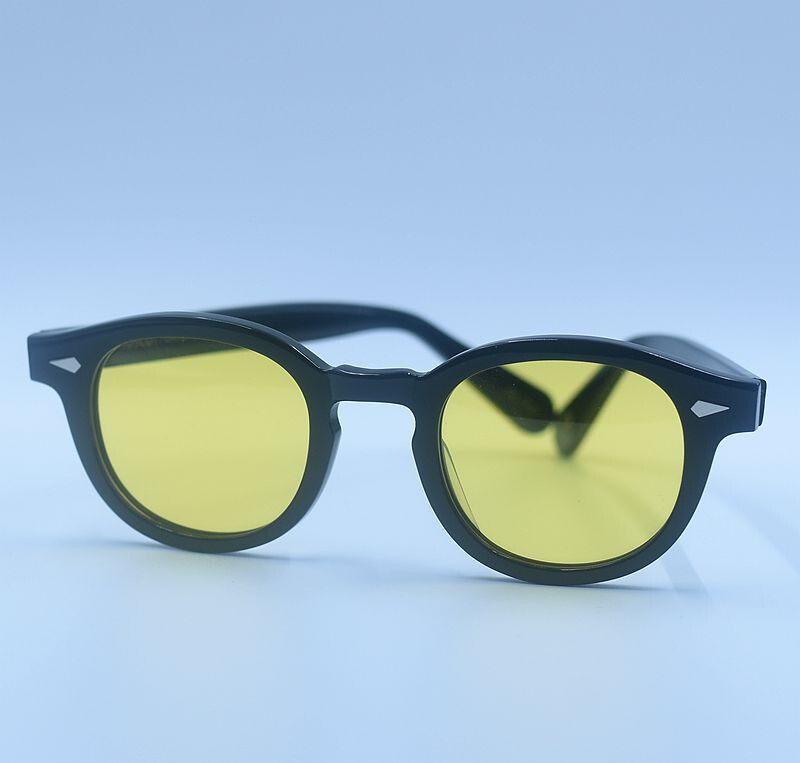 2026 Brand new yellow sunglasses Men black glasses women night yellow sunglasses