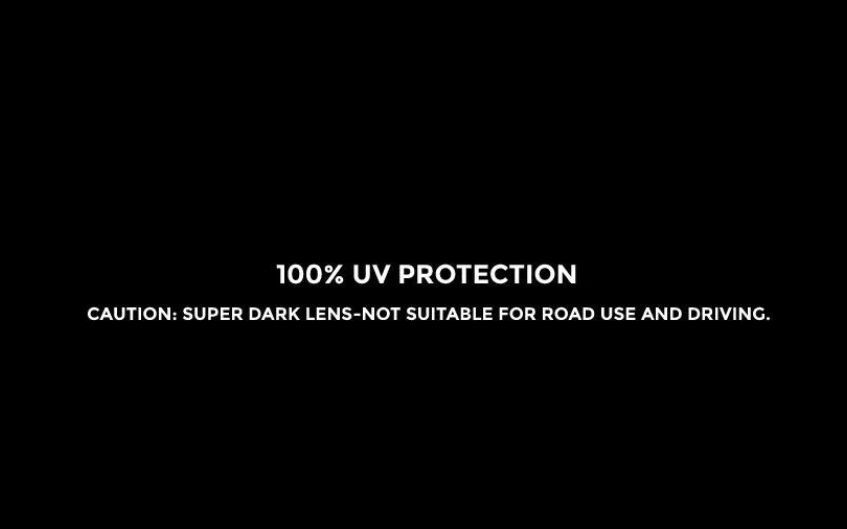 Generic Men’s Sunglasses Black Frame Category 4 Super Dark Sunglasses Shades