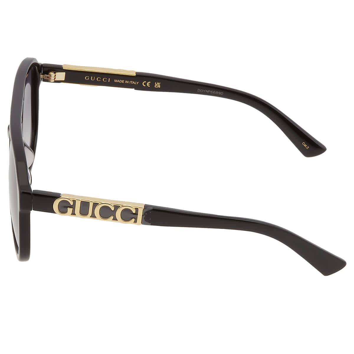 Gucci Gray Gradient Pilot Unisex Sunglasses GG1188S 002 58 GG1188S 002 58