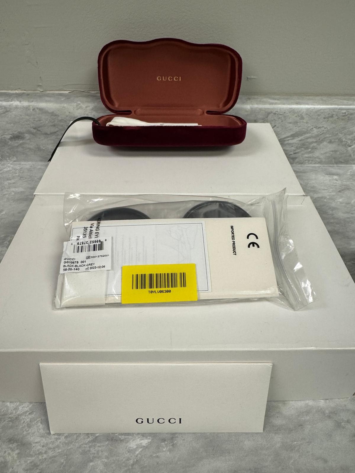GUCCI | NEW | 1067S | 1067S – 001 | BLACK | GRADIENT GREY