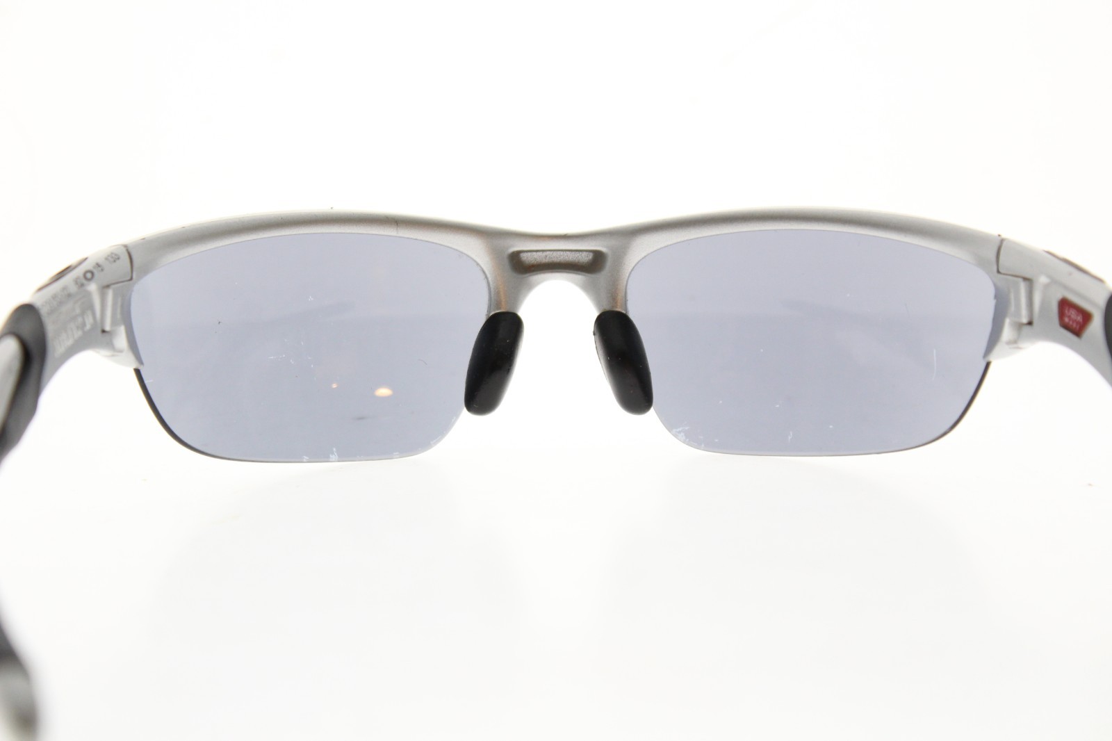 Oakley OO9153-02 Half Jacket 2.0 Silver Slate Iridium Wrap 62/15-133 mm Made USA