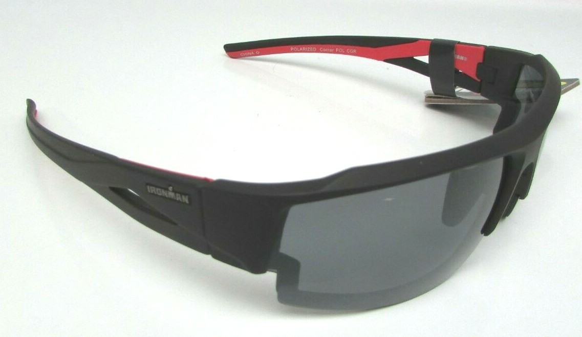 Foster Grant IronMan CORNER Polarized Black Sunglasses See Description 100%UV