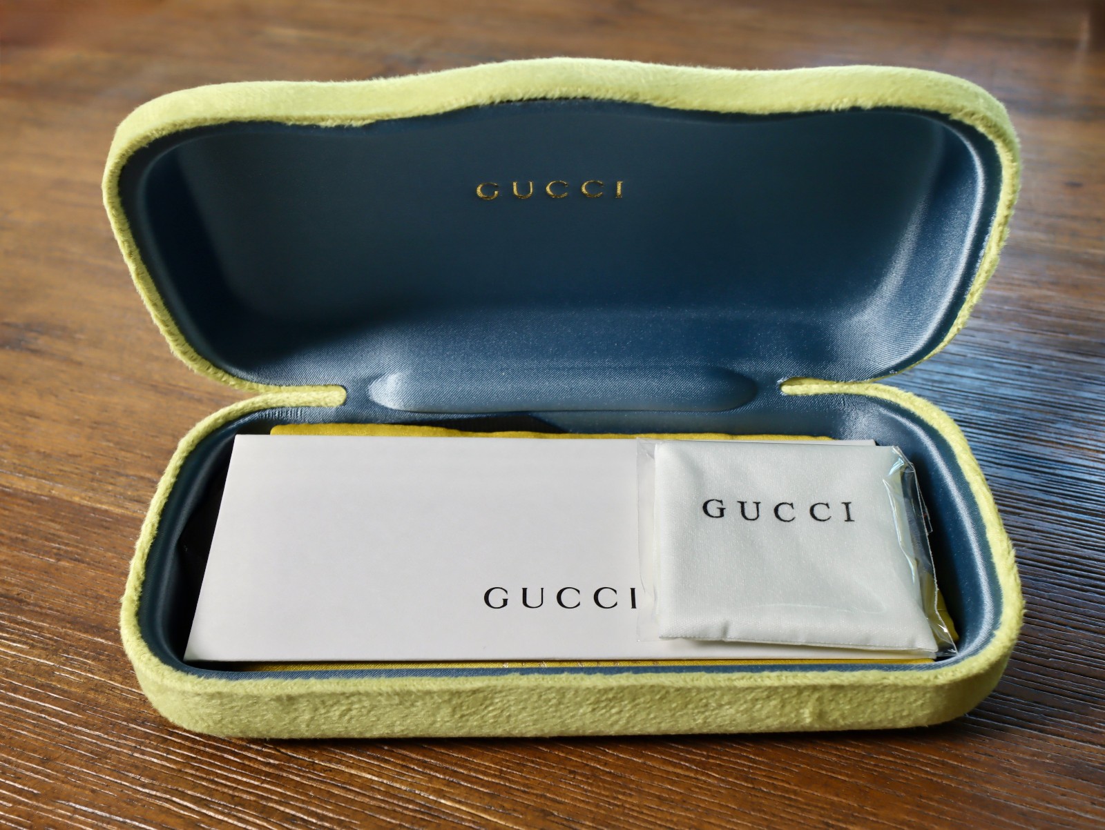 Gucci GG1223S 002 60mm Aviator Sunglasses in Gold/Gray Lens