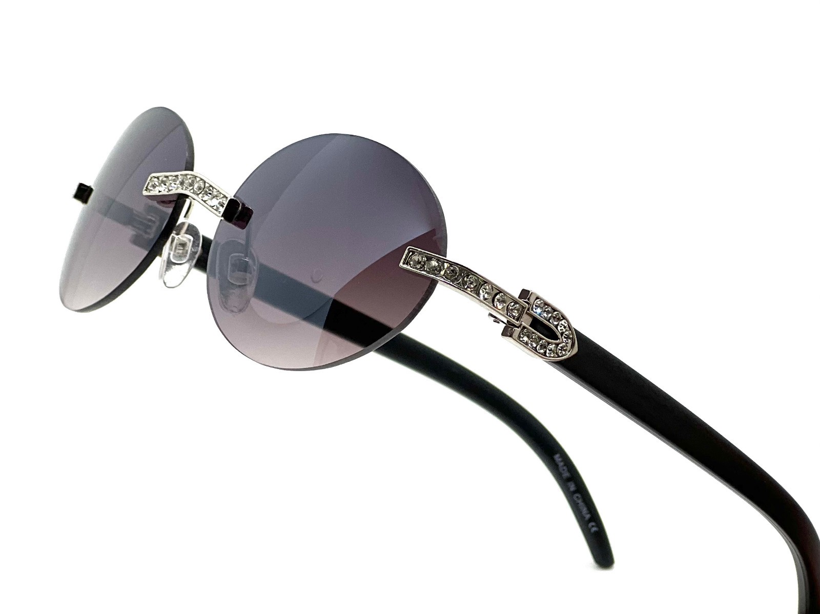 Diamond buffs sunglasses men’s women’s LUXURY glasses retro Gold buff’s vvs Ice