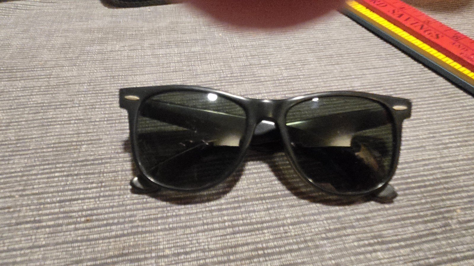 Vintage B&L Ray Ban Wayfarer II 2 Bausch & Lomb Sunglasses Made In USA Black