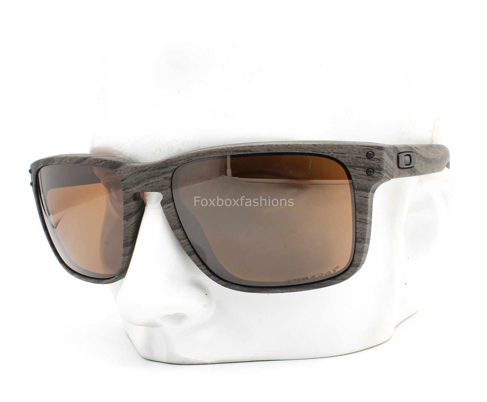 Oakley Holbrook XL Sunglasses OO9417-0659 Matte Woodgrain Prizm Polar w/Pouch