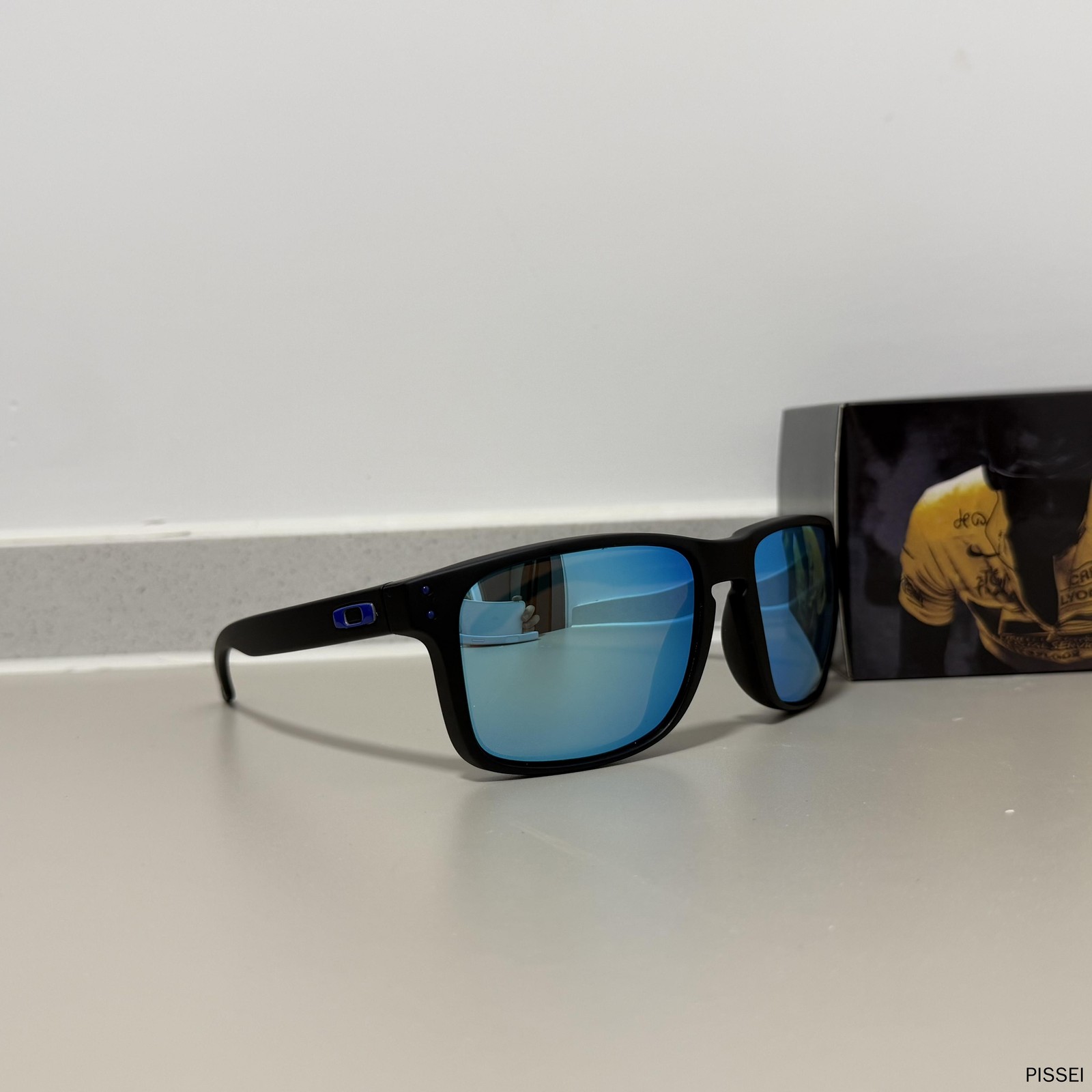 Oakley HOLBROOK PRIZM XXL OO9487 Black Frame Ice Blue Lens Sport Sung IN BOX