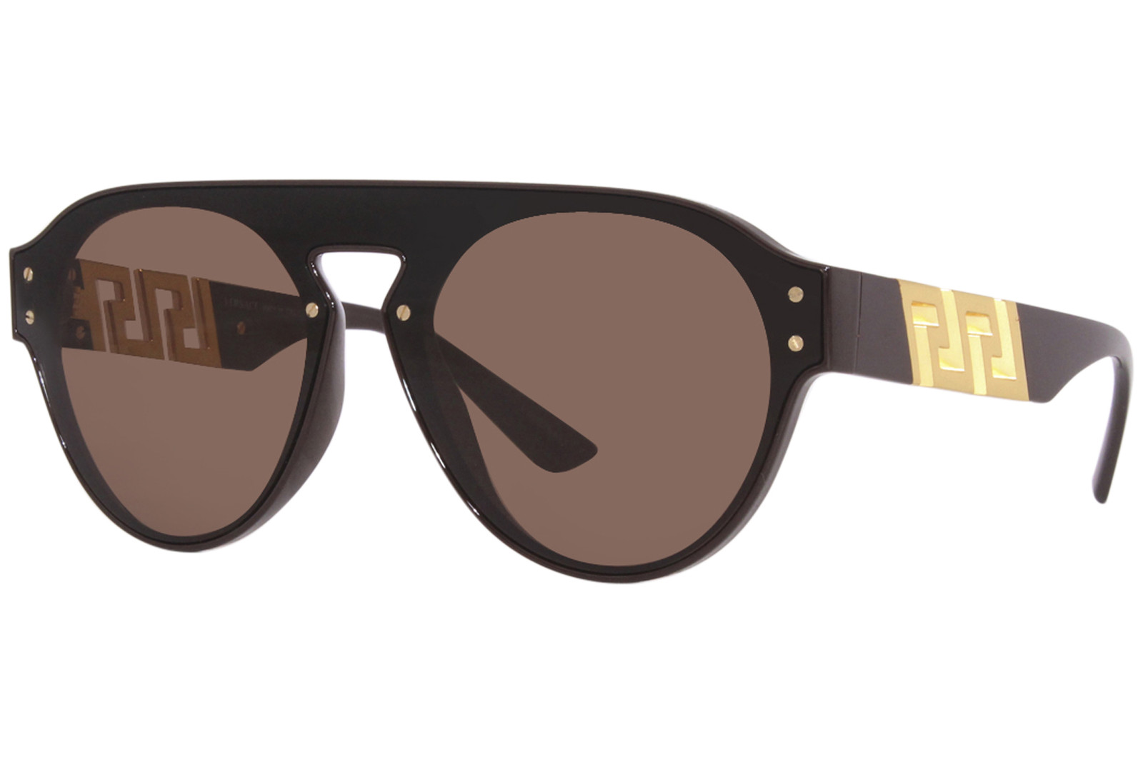 Versace 4420 535673 Sunglasses Men’s Transparent Brown/Brown Gradient 44mm
