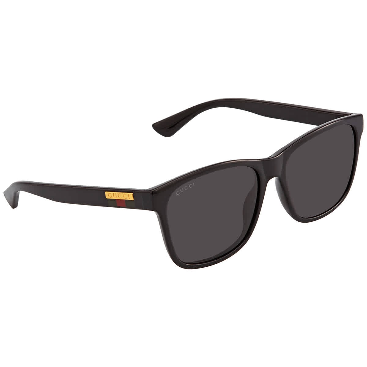 Gucci Grey Rectangular Men’s Sunglasses GG0746S 001 57 GG0746S 001 57