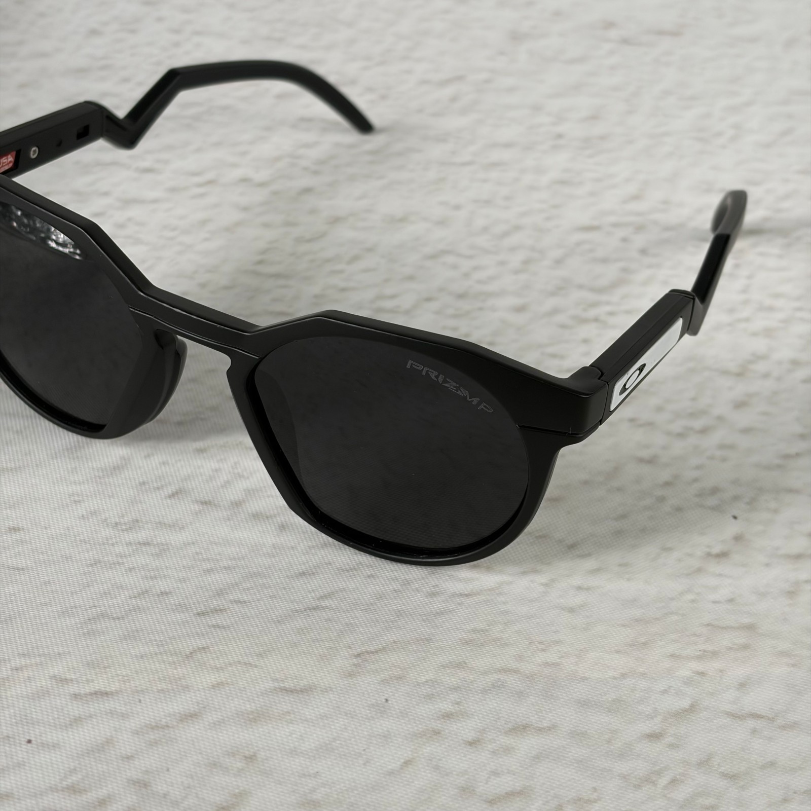 Oakley HSTN Sunglasses Matte Black Prizm Black Lens New In Box
