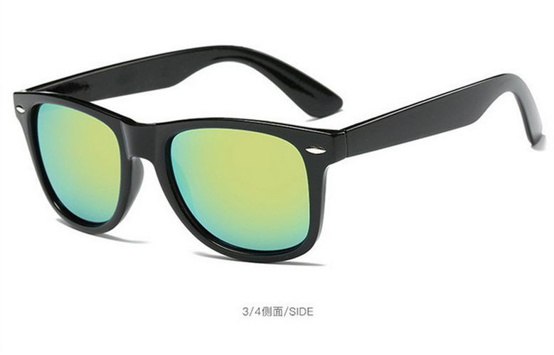 Multicolor Polarized Plastic Mirror Sunglasses Men Fashion Accessory Eyewear 1pc
