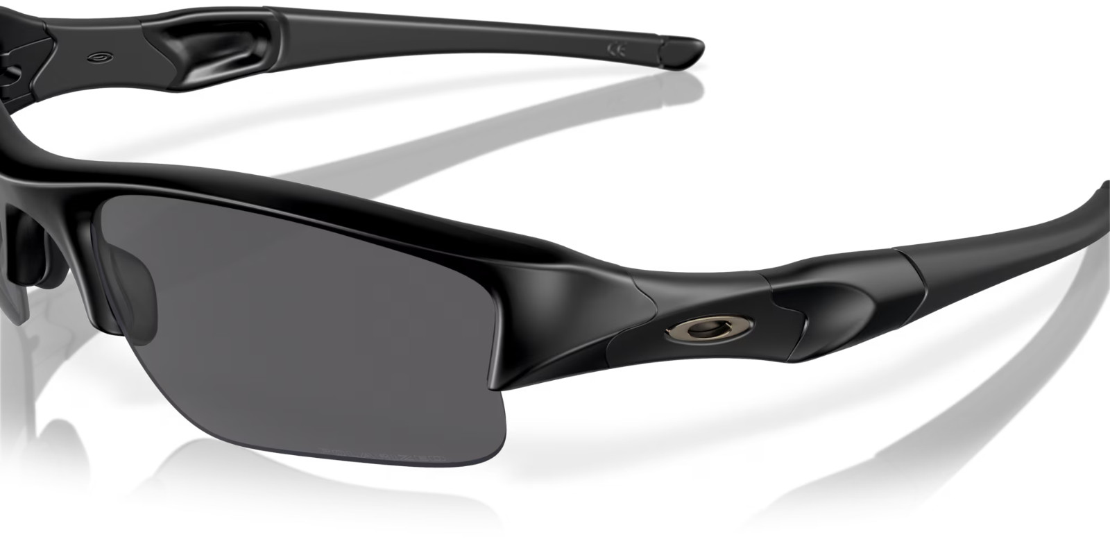 Oakley SI Flak Jacket XLJ Polarized Sunglasses 11-435 Matte Black/Grey