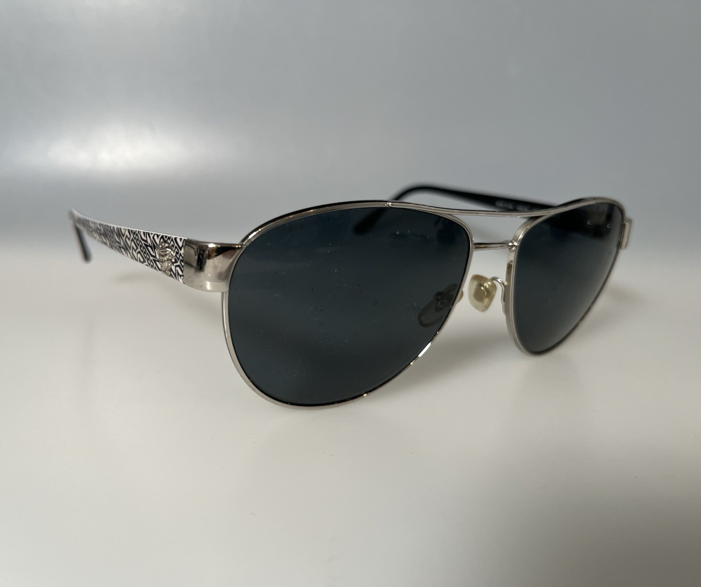 Versace MOD. 2145 1000/81 Silver Metal Aviator Sunglasses FRAME