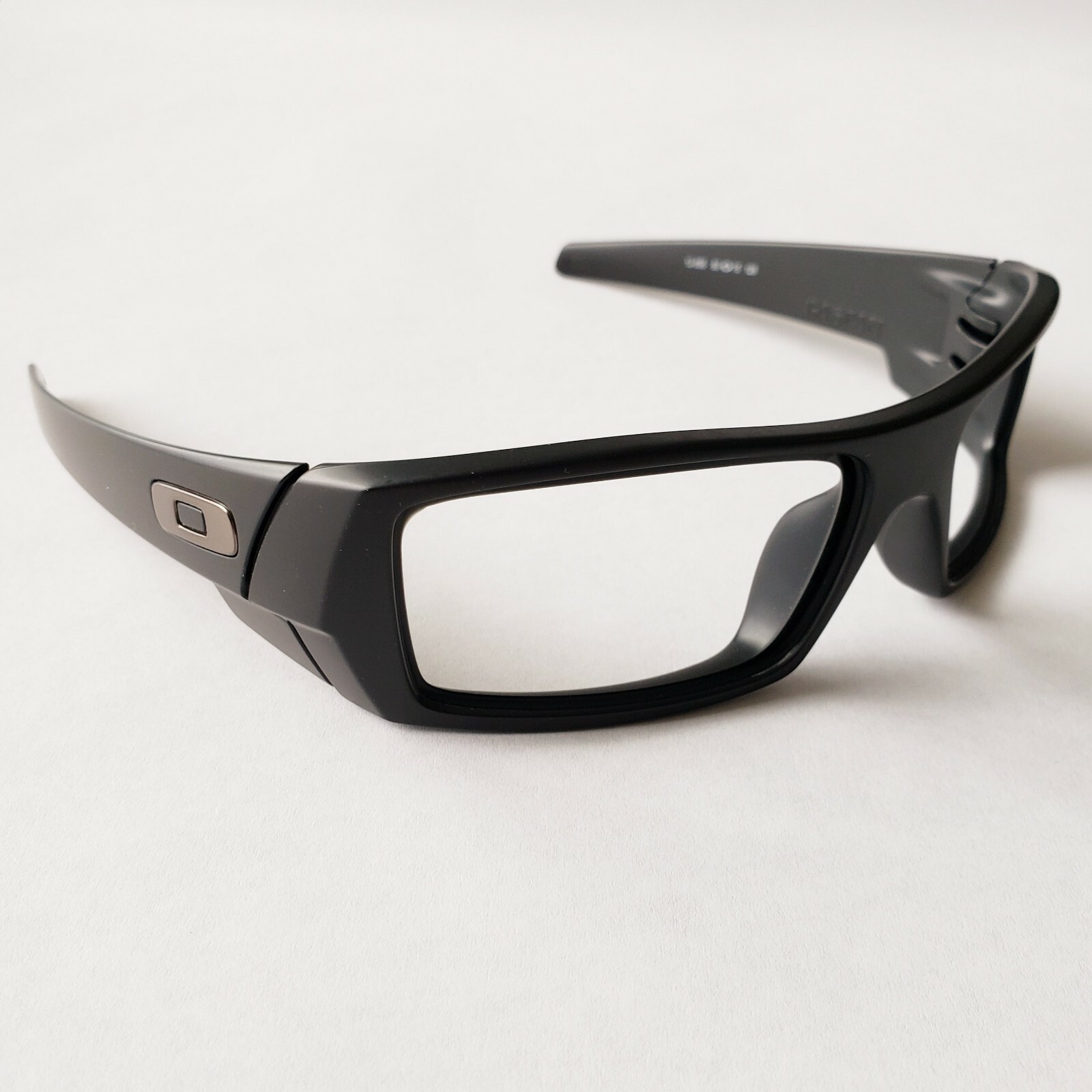 Oakley Gascan Matte Black Gunmetal Icons Replacement Frame Only Authentic OO9014
