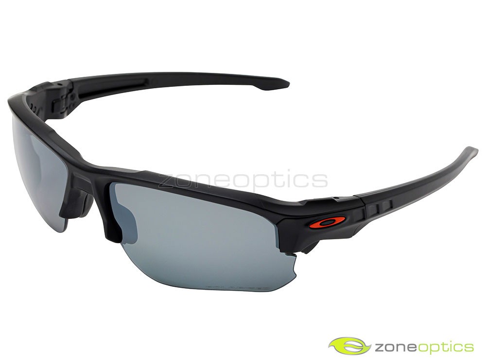 Oakley SI Speed Jacket Polarized Sunglasses OO9228-06 Matte Black/Black Iridium