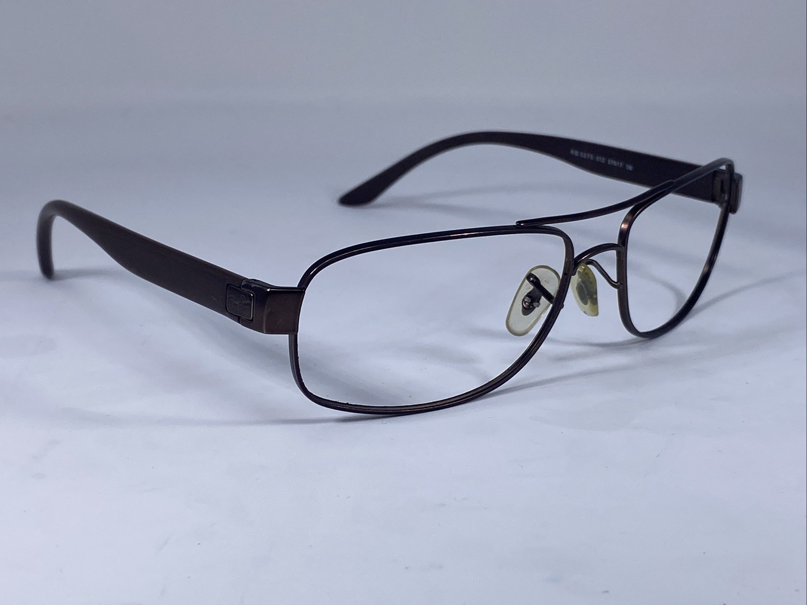 RAY-BAN RB3273 012 Italy Dark Brown Aviator 57-17mm Sunglasses Frame