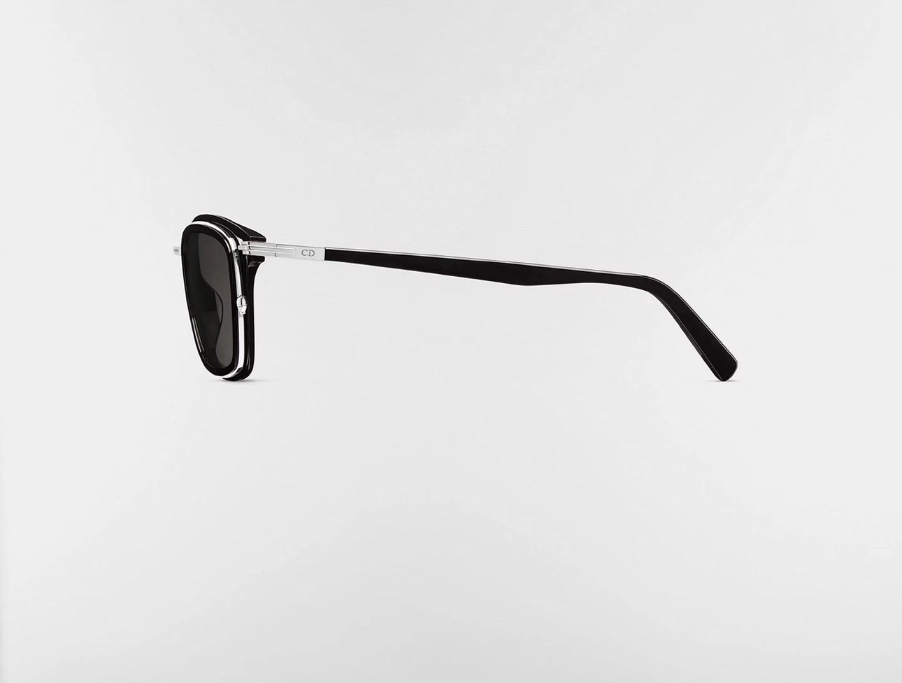 NEW Dior DiorBlackSuit S18U 13A0 Men’s Black Rectangle Sunglasses Gray 53-20-145