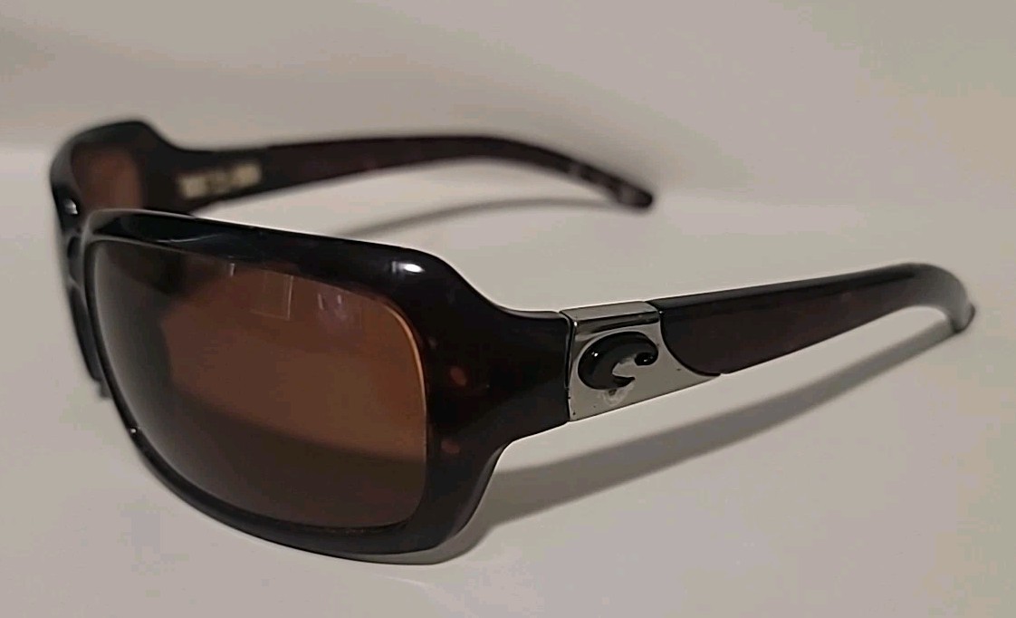Costa Del Mar Brown Frame Orange Lens Sunglasses Unisex Adults