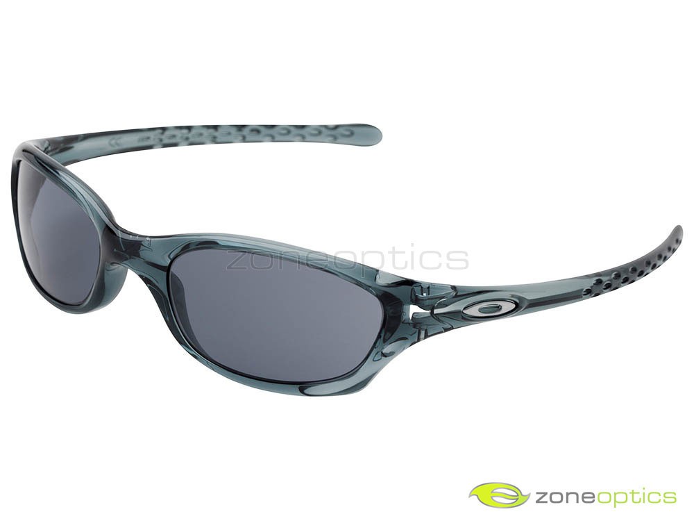 Oakley Fives 2.0 Sunglasses 30-668 Crystal Black/Grey