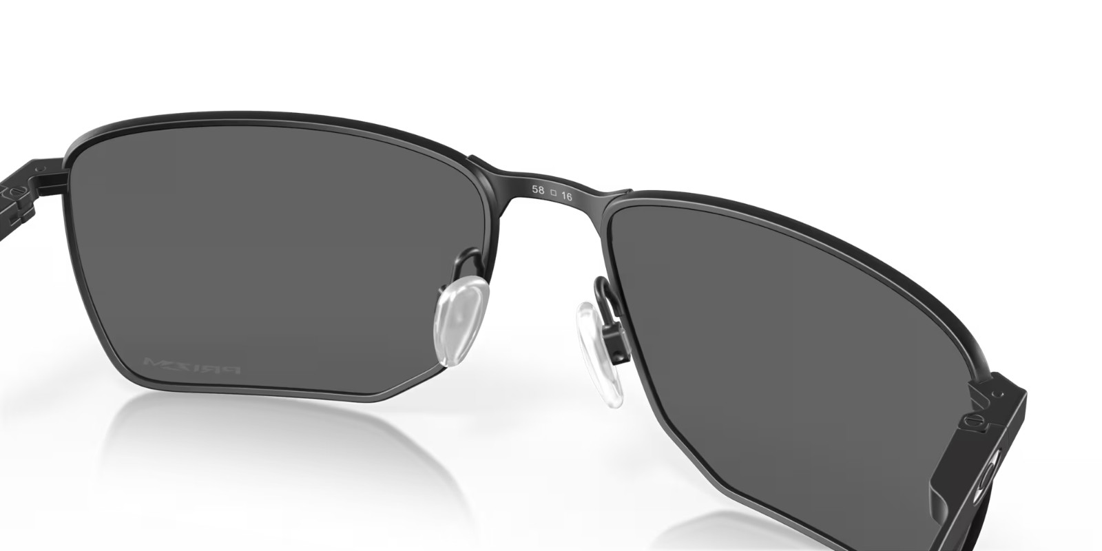Oakley Sunglasses Ejector OO4142-0158 Satin Black Metal Frame / PRIZM Black Lens