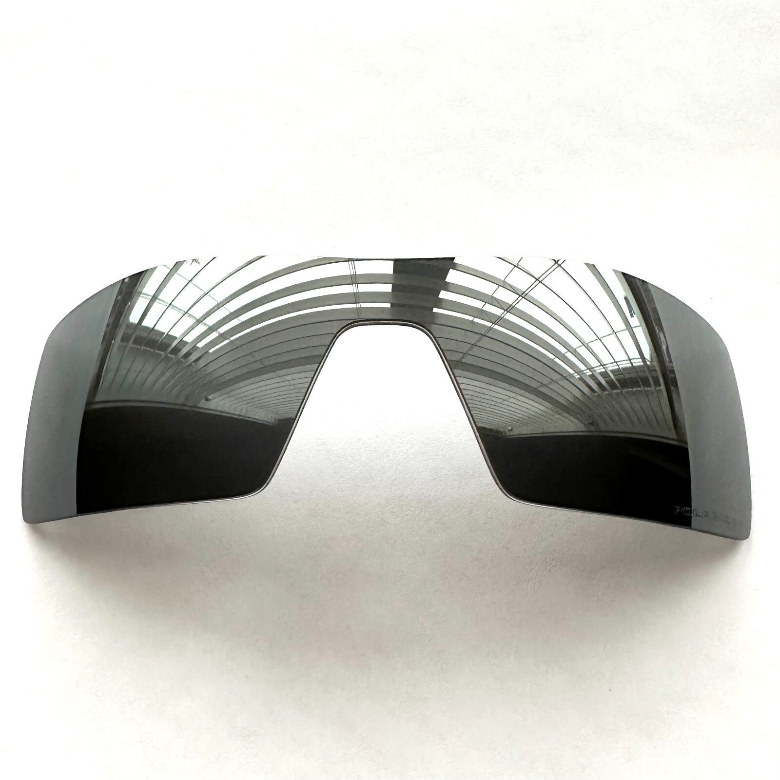 Authentic Oakley Oil Rig Black Iridium Polarized Replacement Lens OO9081