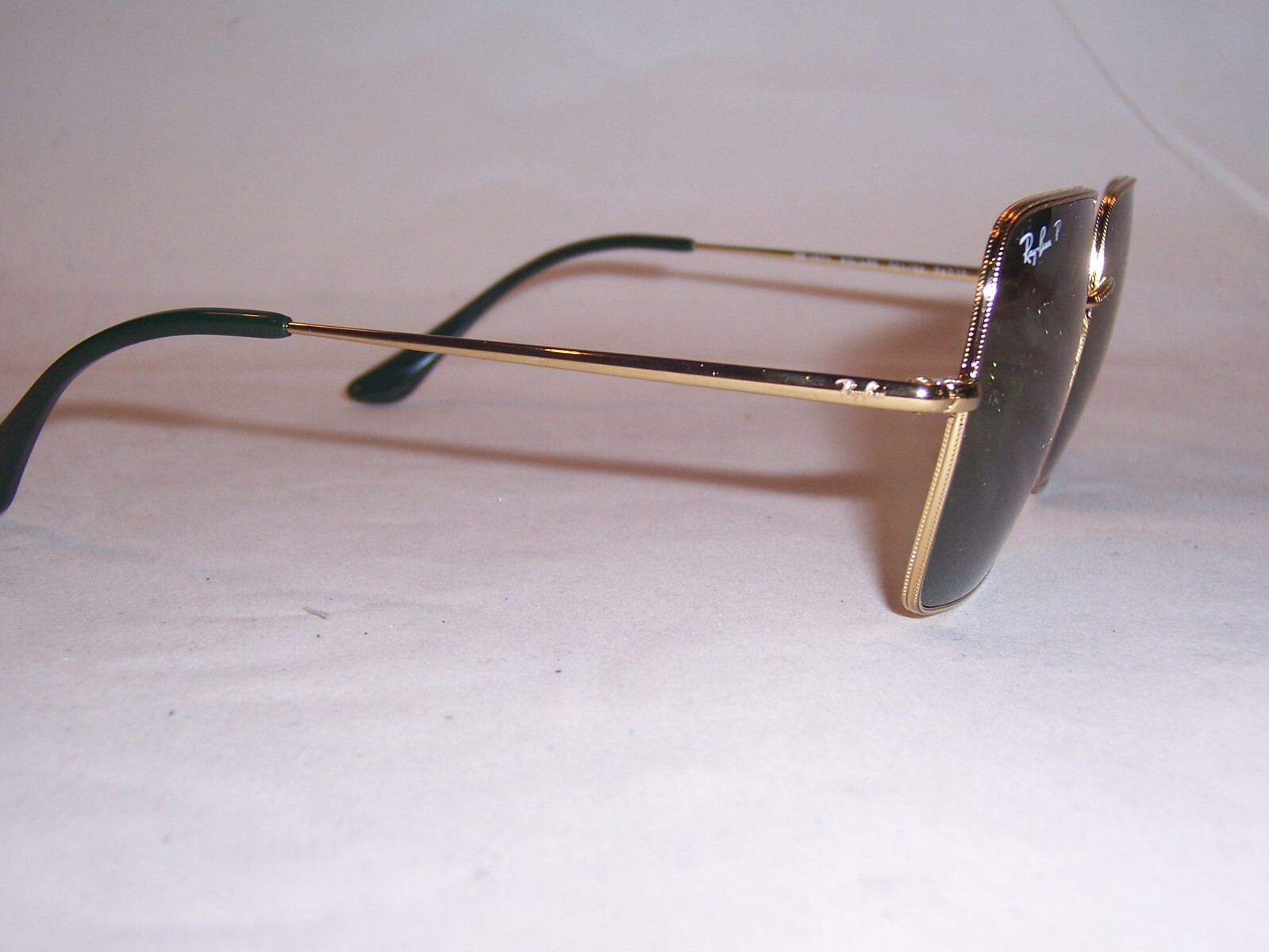 New RAY BAN Sunglasses RB 1971 001/G4 GOLD/GREEN POLARIZD 54mm AUTHENTIC