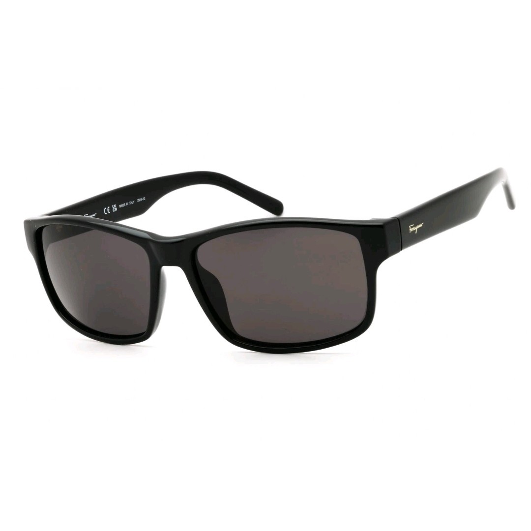 Salvatore Ferragamo Unisex Sunglasses Rectangular Shape Full Rim SF960S 001