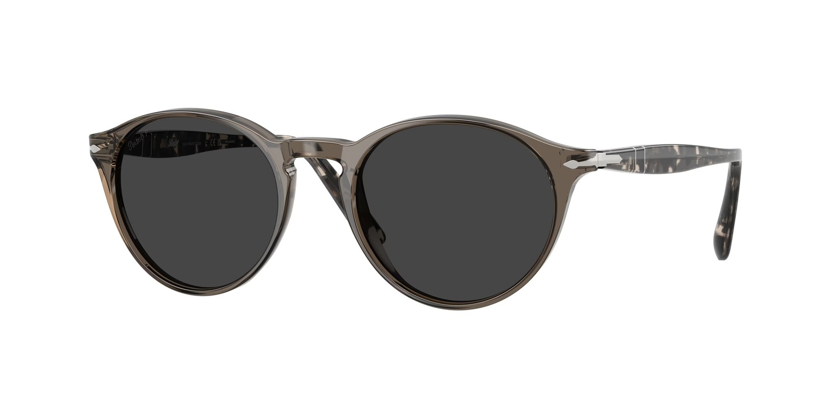 PERSOL PO3092SM 121948 Smoke Polarized Black Polarized 50 mm Men’s Sunglasses