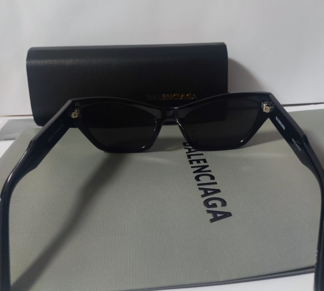 Authentic Balenciaga Sunglasses BB0447S 001 Havana Smart Men’s Black 56mm