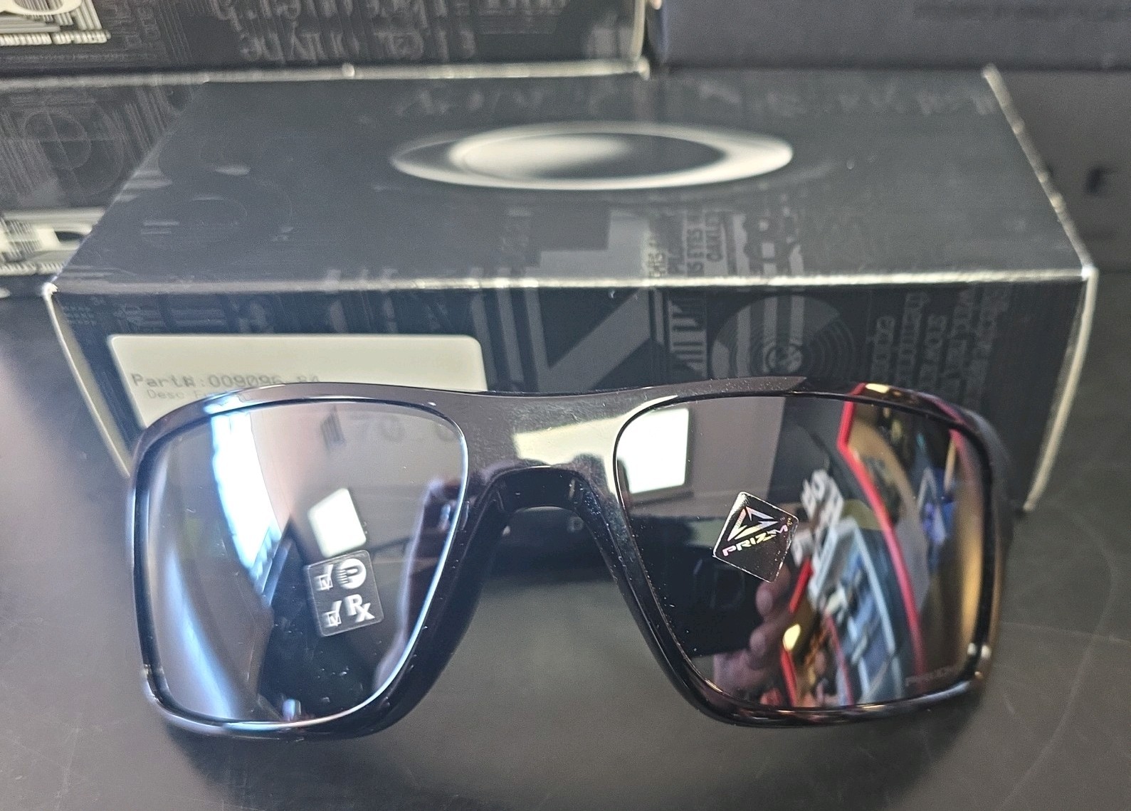 Oakley Fuel Cell Polished Black Ink lens Ice Iridium Polarized OO9096-84 NIB