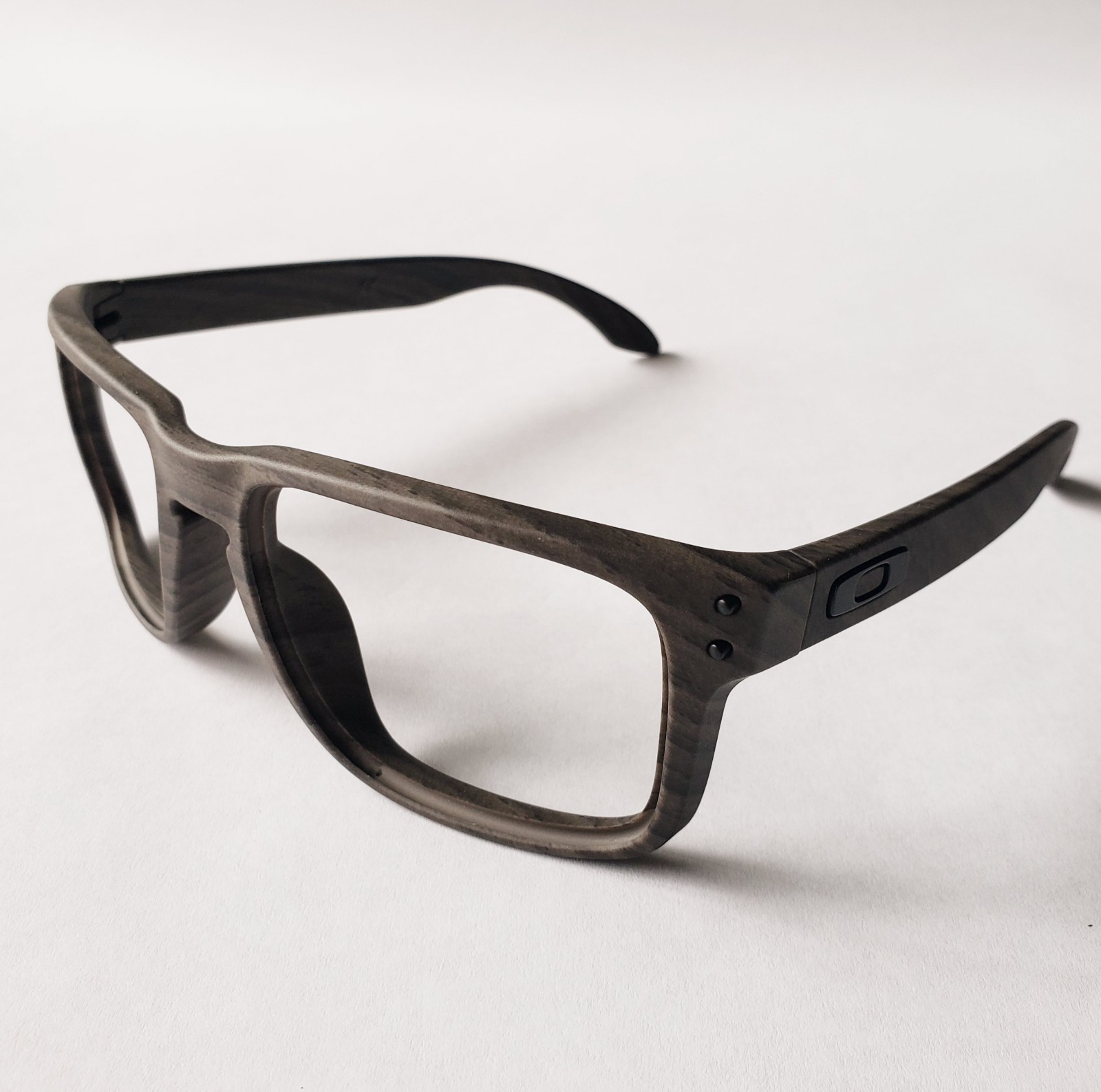 Oakley Holbrook Woodgrain Replacement Frame Only Authentic Brown OO9102