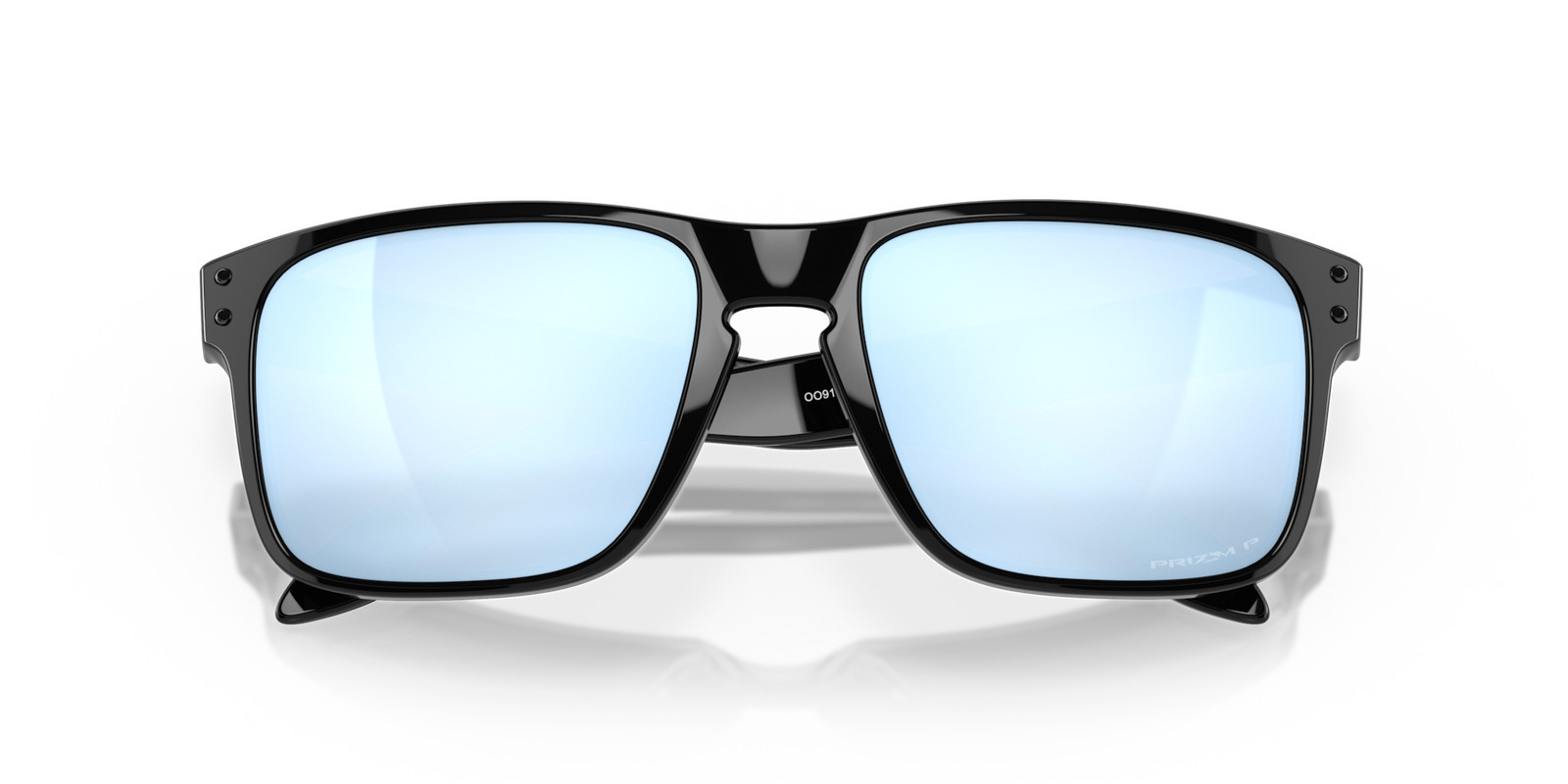 Oakley Holbrook Polished Black/Prizm Deep Water Polarized Sunglasses OO9102-C1