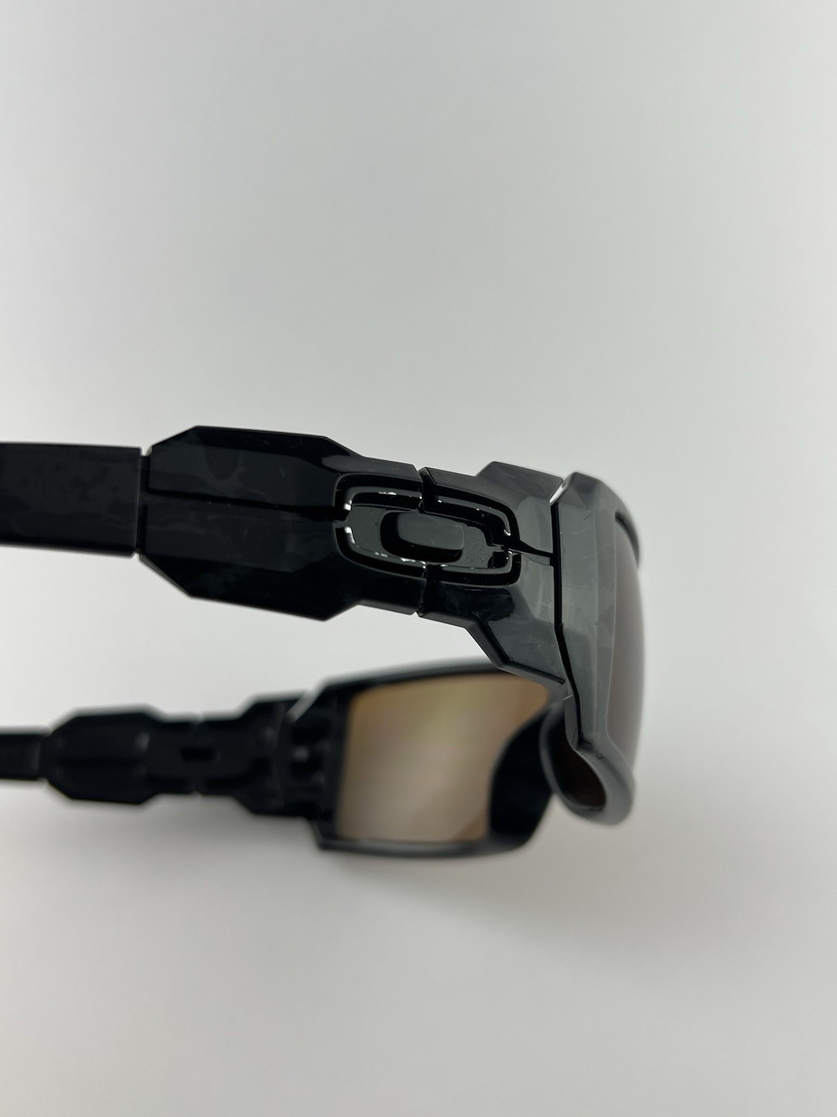 Oakley Oil Rig Shadow Camo Frame Dark Bronze Lens Black Icons RARE