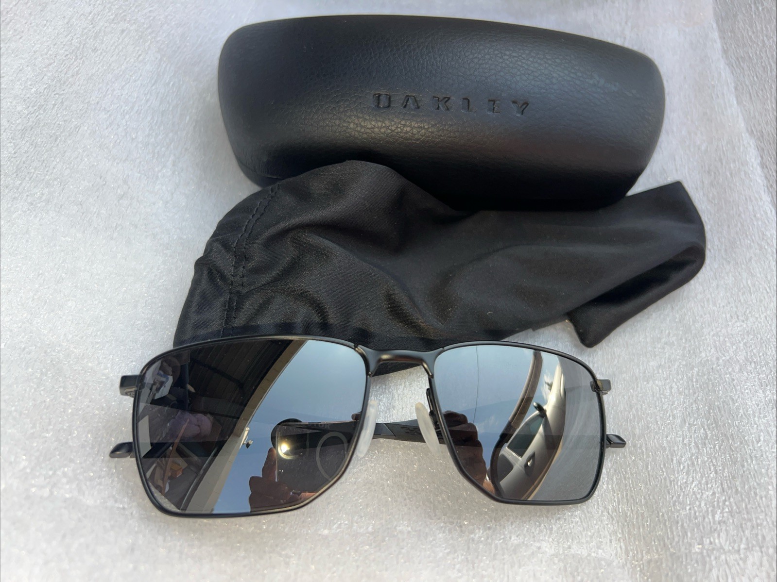 Oakley Ejector Satin Black/Prizm Black 58 mm Sunglasses OO4142-0158