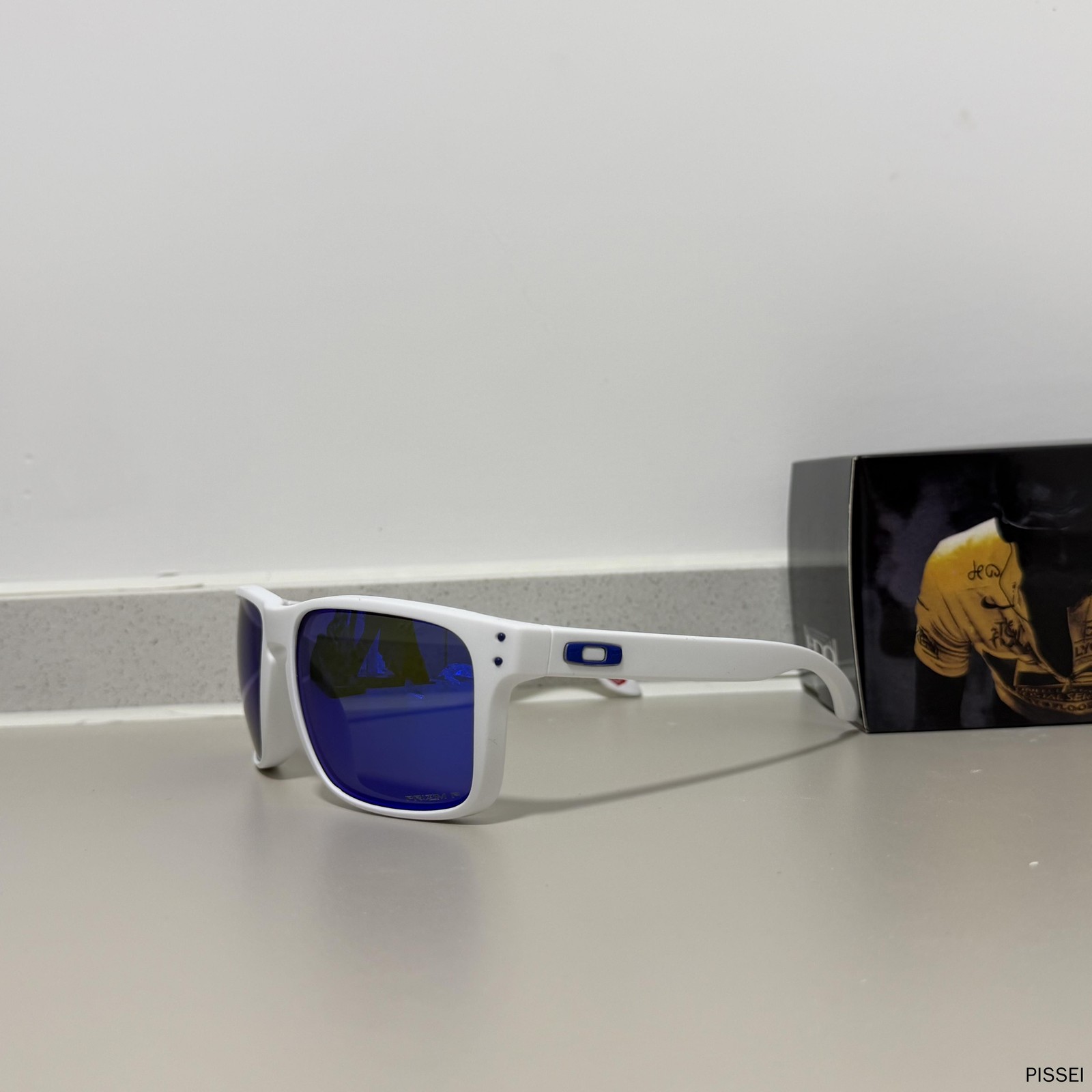 Oakley HOLBROOK PRIZM XXL OO9487 White Frame Dark Blue Lens SunglassesIN BOX