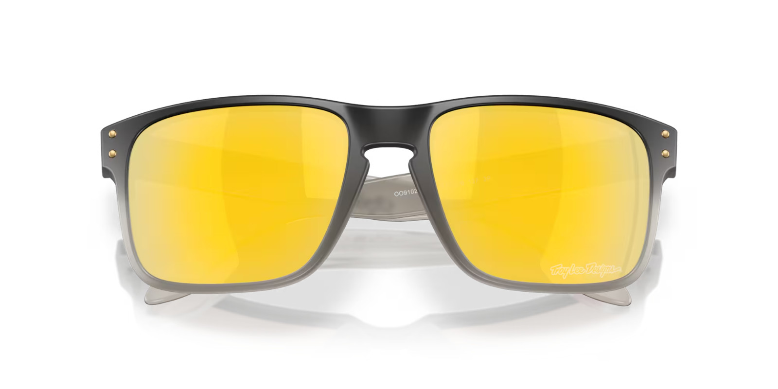 OAKLEY SUNGLASSES HOLBROOK OO9102 TLD BLACK FADE PRIZM 24K POLARIZED