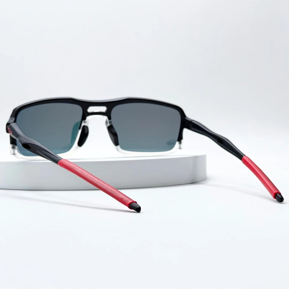 Oakley OO9266 Triggerman Matte Black Sunglasses Ruby Lens New