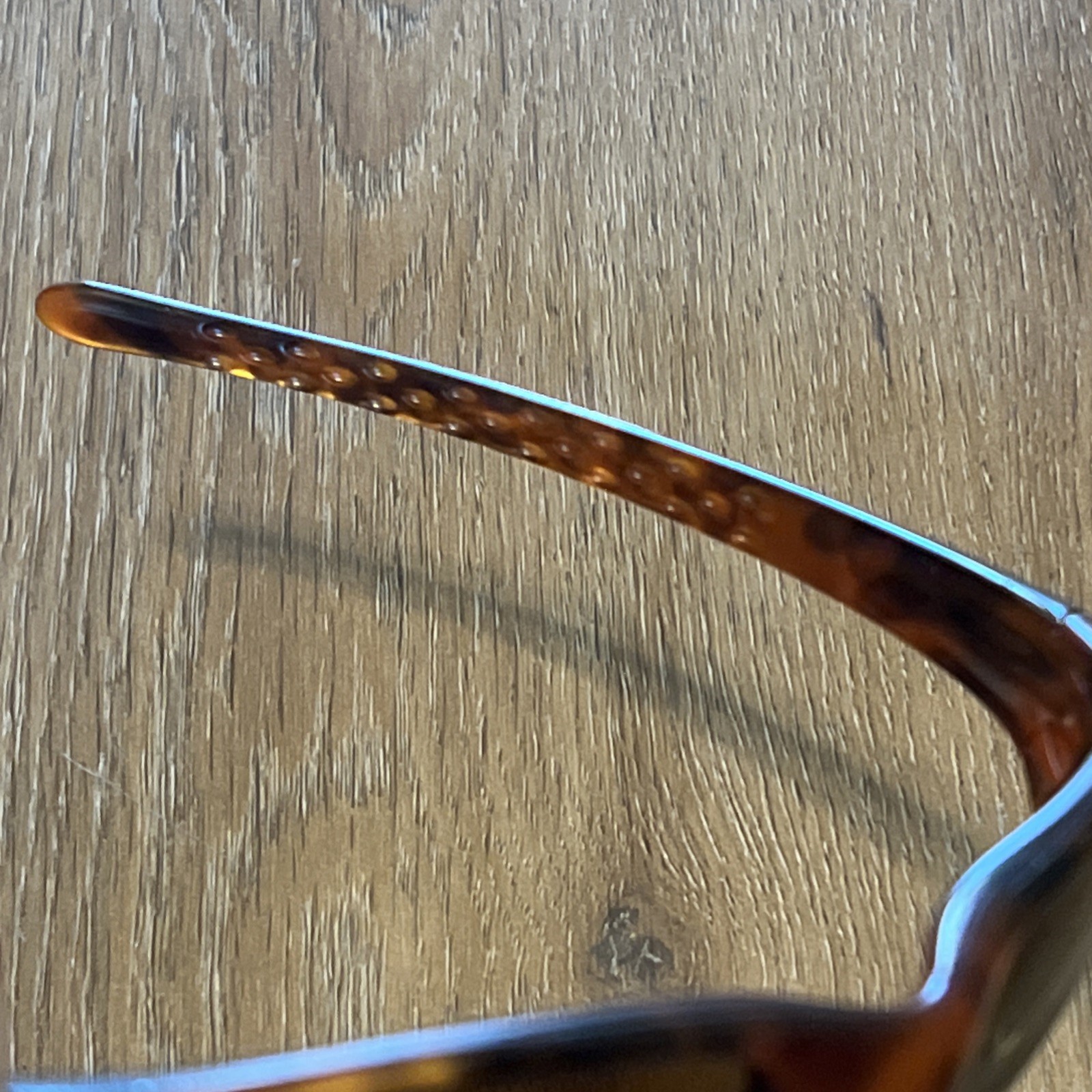 Vintage Oakley Tens 1.0 Brown Tortoise Wrap Sunglasses FRAMES ONLY Made In USA