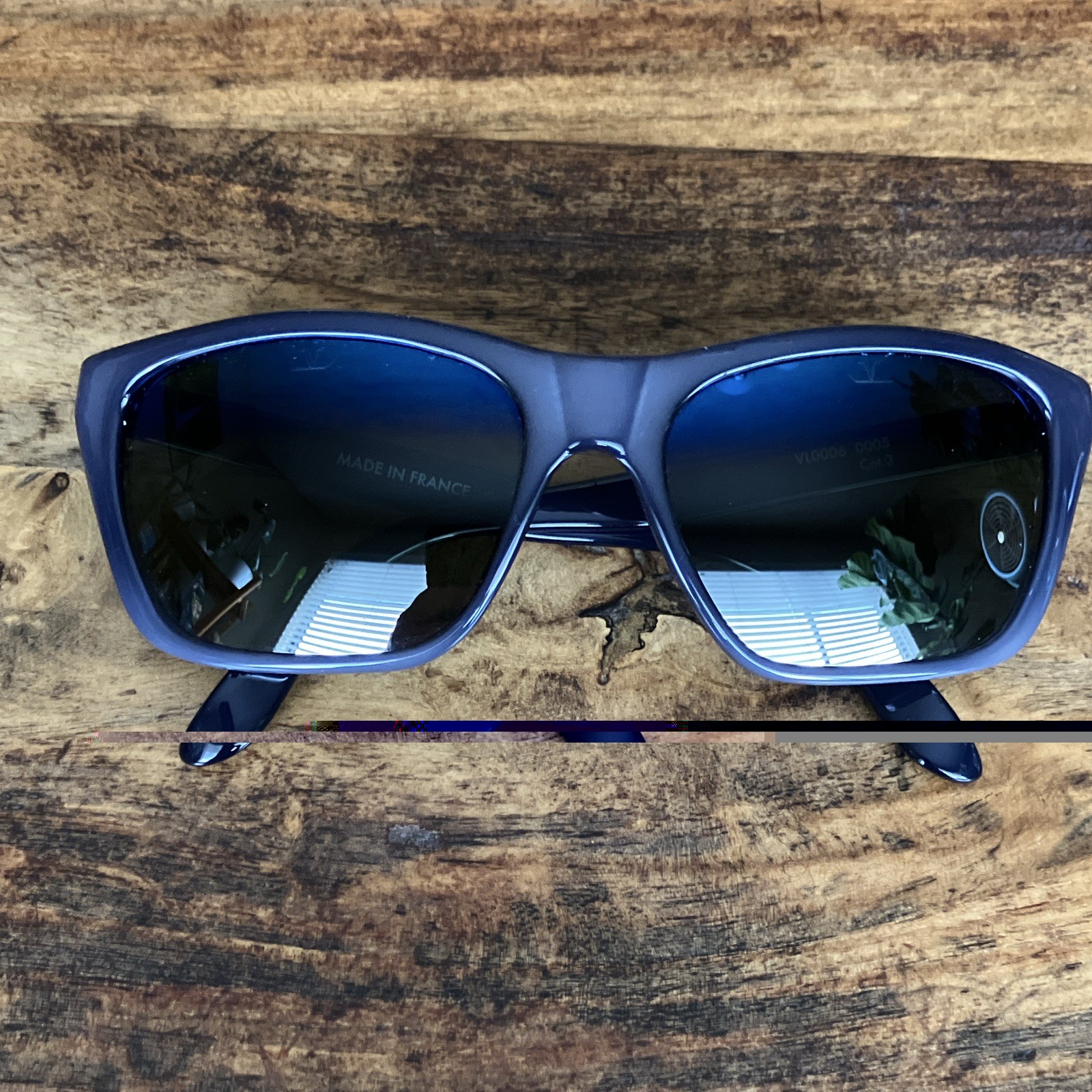 Vuarnet VL0006 0005 Men’s Sunglasses Blue Nylon Frame/ grey Citylynx Lens