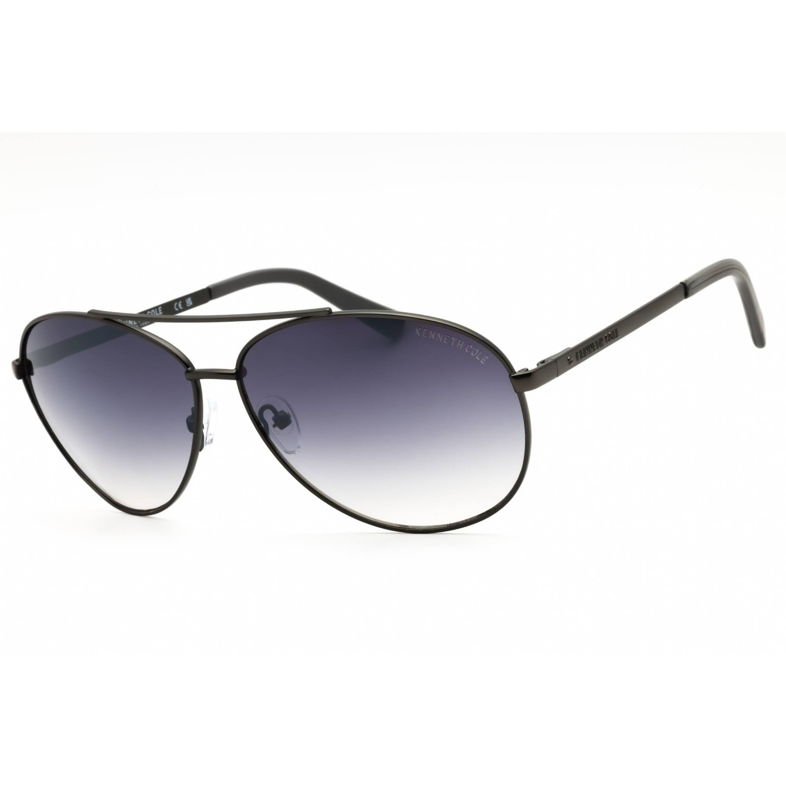 Kenneth Cole New York Men’s Sunglasses Matte Gunmetal Metal Frame KC00033 09C