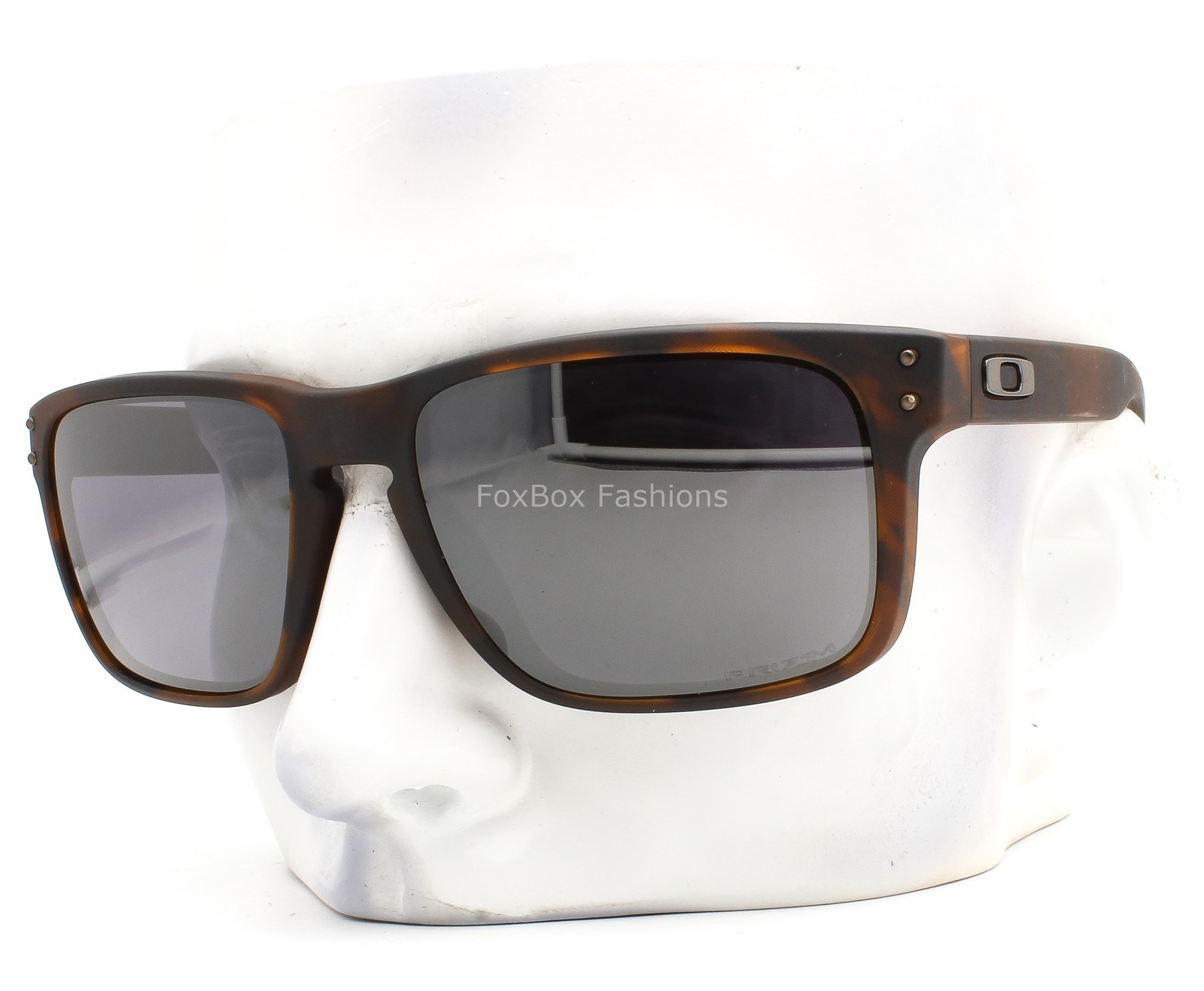 Oakley Holbrook Sunglasses OO9102-F455 Matte Brown Tortoise Prizm Black w/Pouch