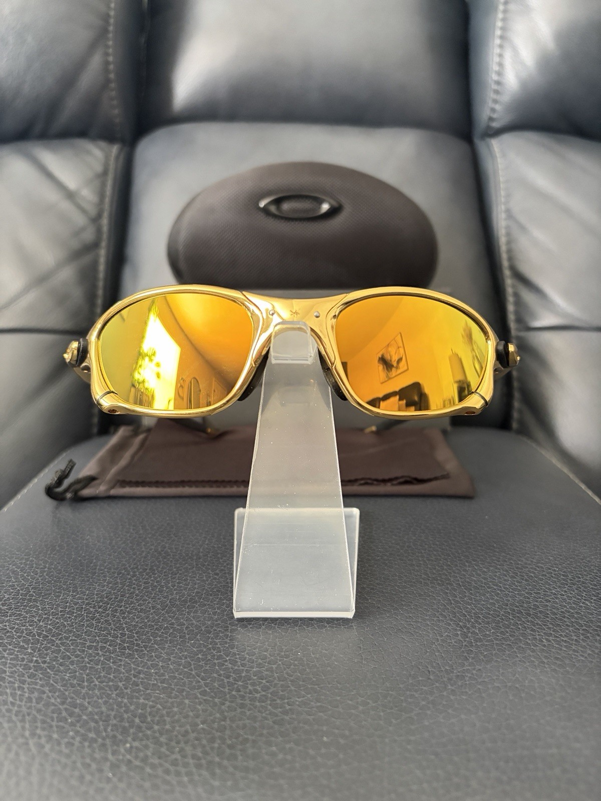 Oakley X-Metal Juliet 1.0 Sunglasses Gold Frame/Gold Lenses Brand New