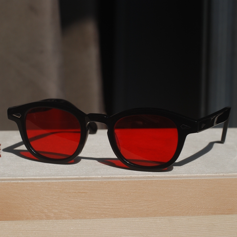 Brand New handmade red sunglasses Johnny Depp sunglasses blind red sun glasses