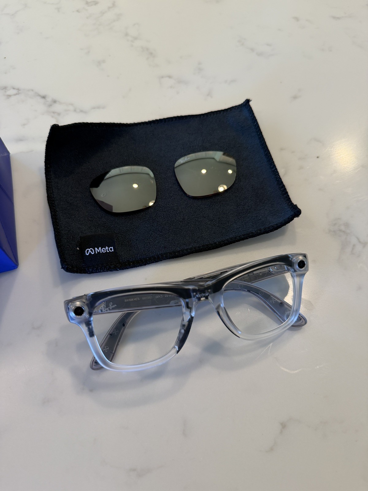 Meta Ray-Ban Smart Glasses – LIMITED EDITION (Gen 2) – Brown Mirror Gold Lens