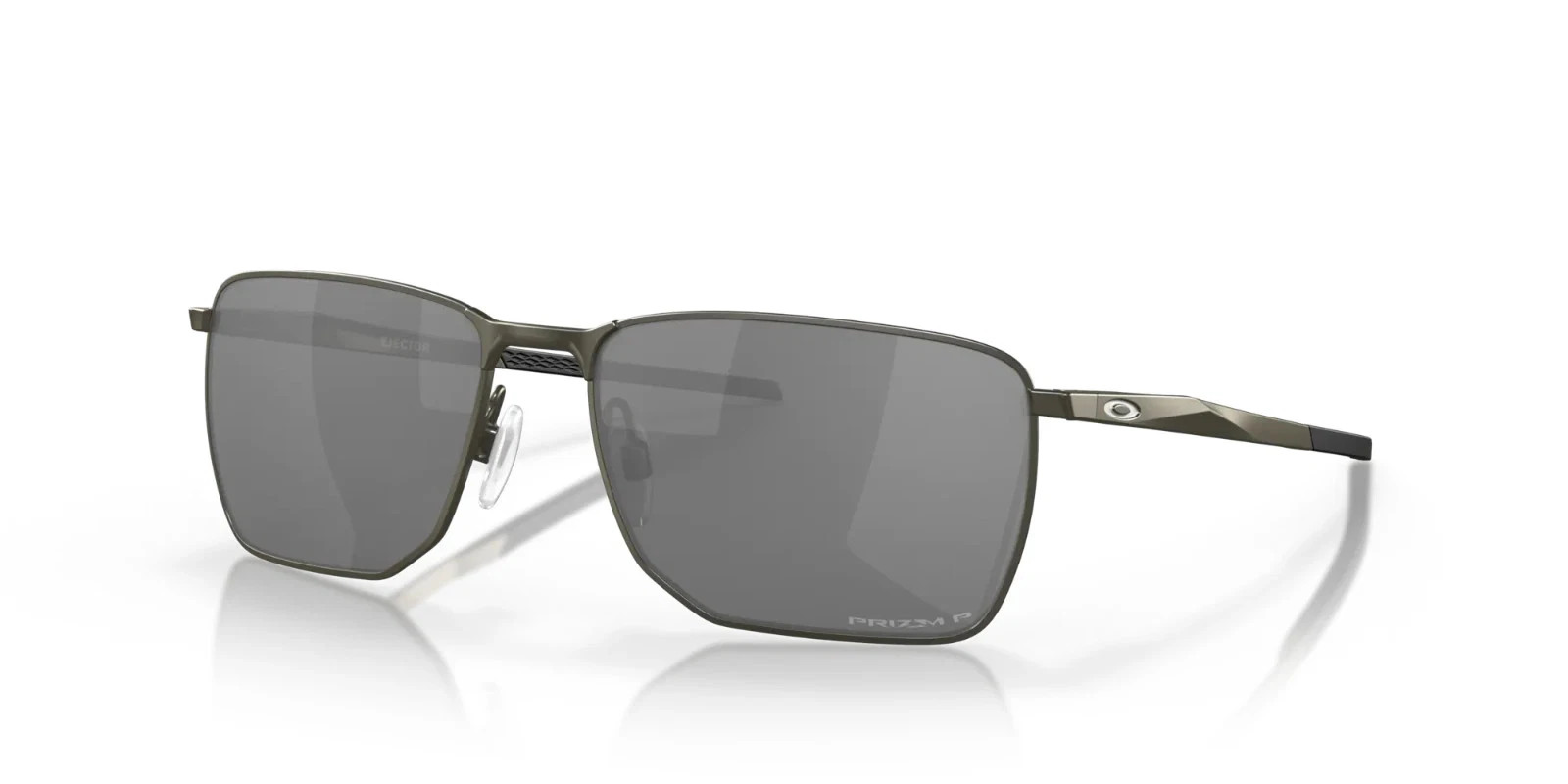 Oakley sun protection sunglasses Ejector OO4142 polarized. Carbon metal frame /
